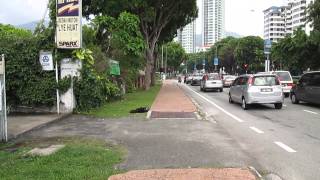 preview picture of video 'Main Road, Batu Ferringhi Walkabout, P3'