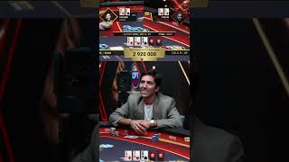 He couldn't hold himself back - #cpt #poker #pokernight #texasholdem