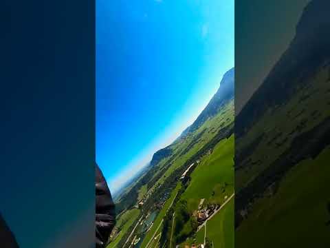 Immenstadt einer dieser Gleitschirm Flüge am schönen Mittag Berg mit OliK