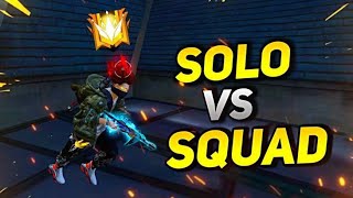 Solo vs squad gameplay in Free fire garena #Gaming#freefire,#battle royal game,#garenafreefire