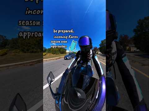 Be prepared.. Karen season soon approaches #karen #season #bikelife #fyp #viral