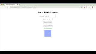 Converting Hex to RGB