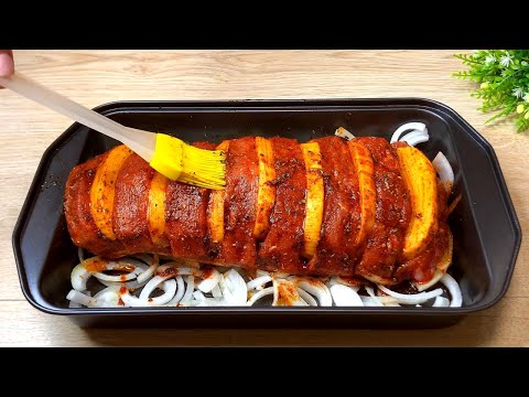 Pork in the oven, my family tried this for the first time!