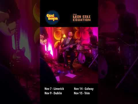 Funkin in Lillie's Live Lounge,Sligo! Catch us next month with Leon Stax #funk #funkmusic #jazzfunk