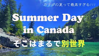 【海外生活】ここは天国ですか？ | カナダの夏休日の過ごし方 | 自然満喫DAY | #LindemanLake #Summerday #Canada #カナダふたり暮らし