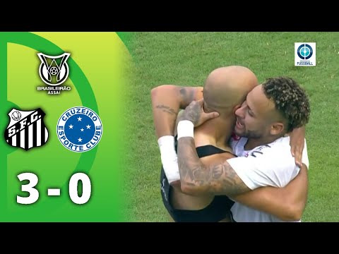 Neymar feiert! Santos schafft Klassenerhalt | Santos FC - Cruzeiro