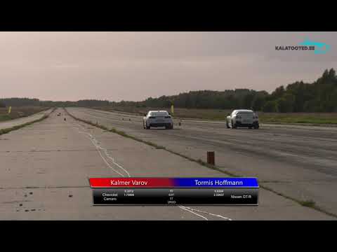 Kalmer Varov - Chevrolet Camaro vs Tormis Hoffmann - Nissan GT-R. Dragrace@EDRAfinals2019