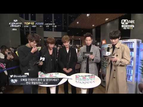 [강타 Kangta] 141023 Mnet M Countdown E399-인터뷰