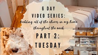 HOW I TACKLE CHORES IN MY HOME|Part 2: tuesday