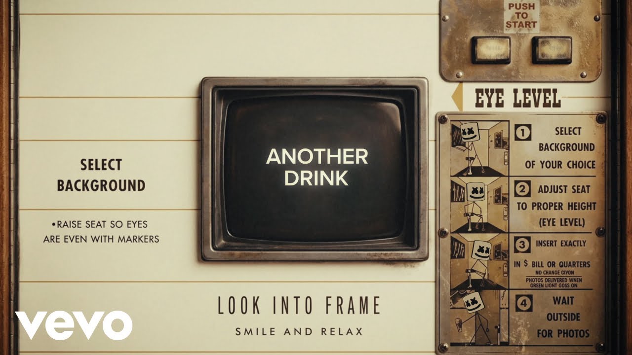 Marshmello, Kelsea Ballerini - Another Drink (Official Lyric Video)