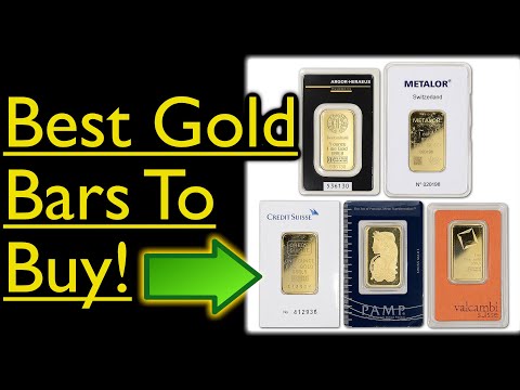 Best Gold Bars To Buy! (TOP 5 LIST)