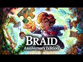 Braid Anniversary Edition Full Gameplay / Walkthrough 4K (No Commentary)