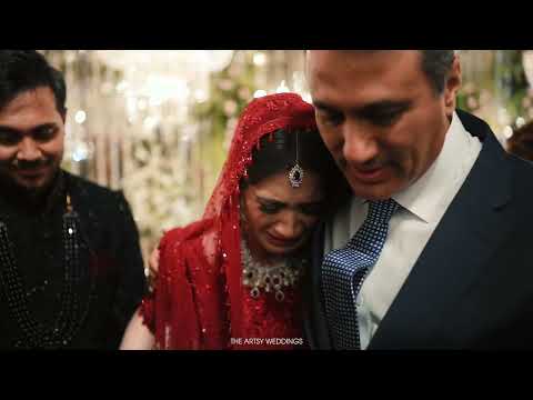 SAIF & AMINA | EMOTIONAL RUKHSATI | PAKISTANI WEDDING