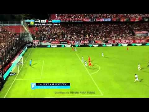 Gol de Albertengo | Newells 0-1 Independiente | Torneo 2015
