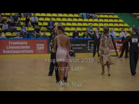 Hessen tanzt 2019 - Youth Latin - Semi Final Chacha Heat 1