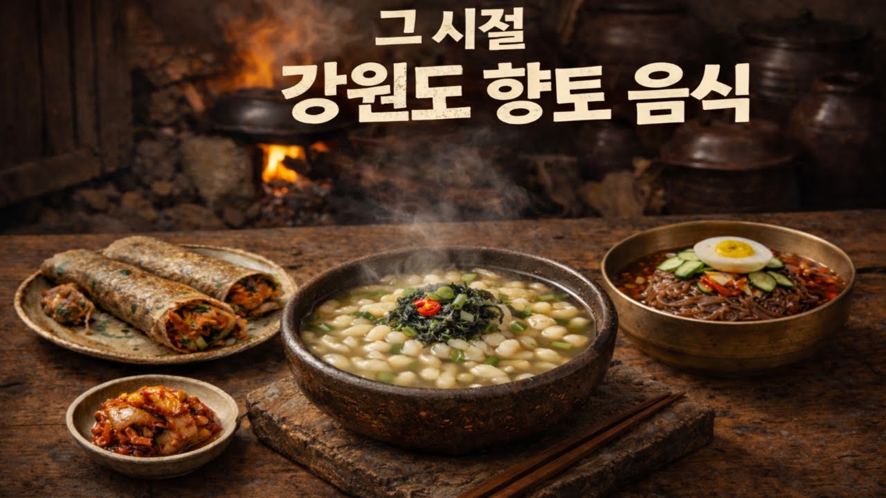 [강원365] 그 시절 강원도 향토 음식.