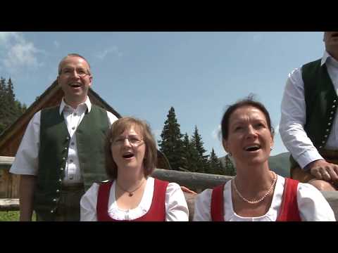 Perstl Viergesang "In die Ålm, wånn i geah "