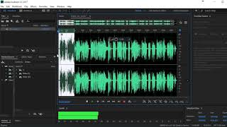 Adobe Audition cC - Ses Güçlendirme - Dip Ses Te