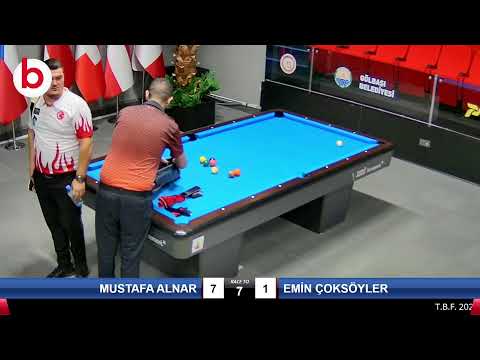 MUSTAFA  ALNAR & EMİN ÇOKSÖYLER Bilardo Maçı - 