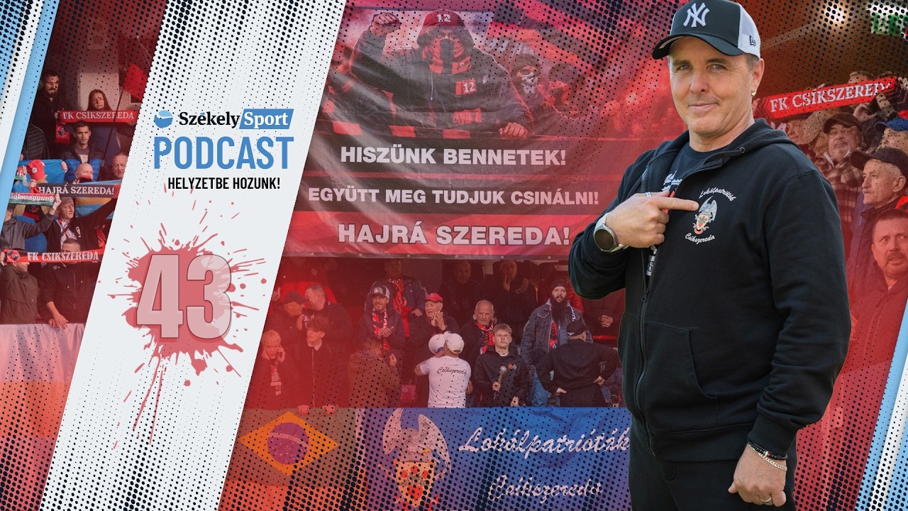 A lelátó lelke: szurkolásról, székely identitásról és hoki-vb-ről Tamás Lászlóval | Helyzetbe hozunk!