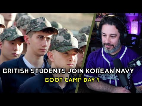 U.S. Marine Reacts - Korean Englishman: Boot Camp Day 1