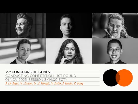 LIVE STREAM | 79th Concours de Genève - Conducting 1st Round (Session 3)