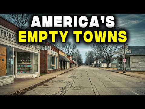 NOBODY Wants to Live in These 10 EMPTY US TOWNS - America's Most Empty Ghost Towns