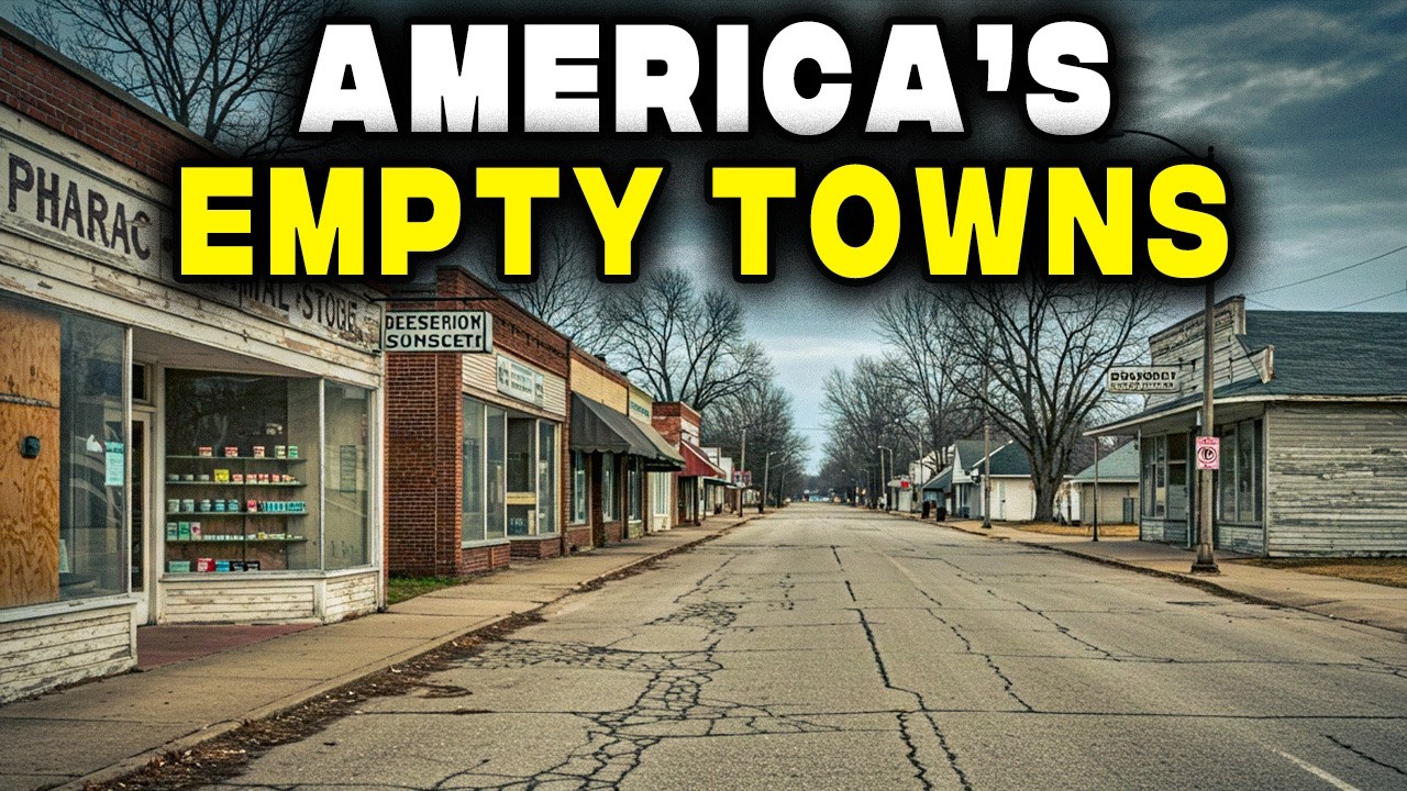NOBODY Wants to Live in These 10 EMPTY US TOWNS - America's Most Empty Ghost Towns