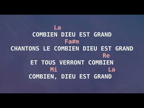 Combien Dieu Est Grand - Dan Luiten