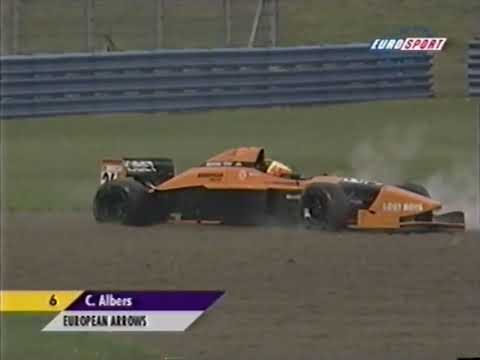 2000 April 22 - F3000 @ Silverstone - Christijan Albers spun & retire