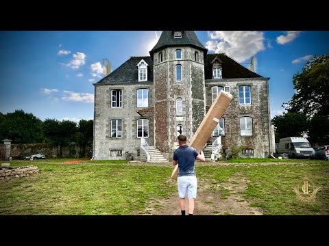 Installing The DECORATIVE Mouldings For The Chateau BEDROOM.
