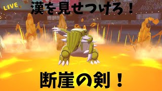【ポケモン剣盾】漢を見せつけろ！ぶち抜け断崖の剣【ダブルバトル】