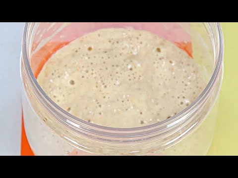 HOW TO MAKE NATURAL YEAST LEVAIN