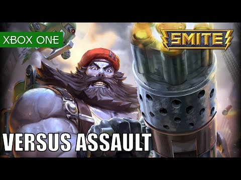 SMITE Xbox One Gameplay Assault Versus as Zhong Kui - Swipe right