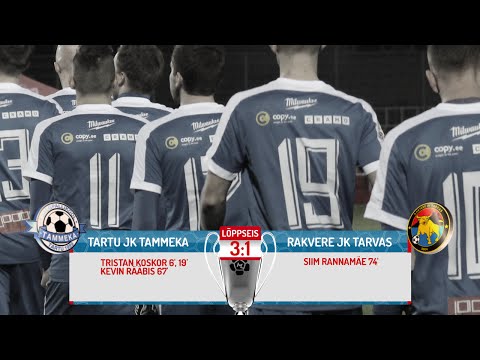 4. voor 2016: Tartu JK Tammeka - Rakvere JK Tarvas 3:1 (2:0)