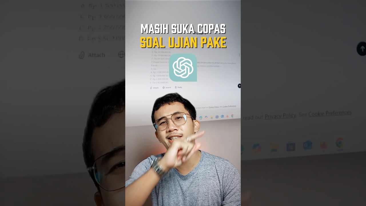 Lo masih sering jawab soal pake chatgpt?🥵 #interviewkerja #jawabsoal #karyawan #ai #soalujian