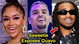 Saweetie Exposes Quavo DM After He Shades Her On Chris Brown Diss Song