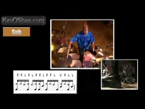 Thumbnail for John Blackwell Gospel Drumming transcription by Tony Fagenson