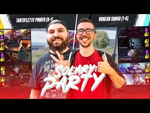 TARTIFLETTE ACADEMY VS KOREAN SQUAD ► GAME 5 - PHASES DE POULES - SOLARY PARTY 2021