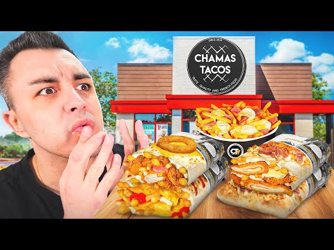 I'm trying CHAMAS TACOS for the first time! (mega tasting)