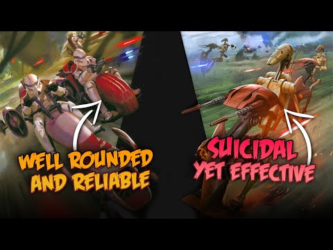 Which Was the Superior Clone Wars Era Vehicle? The BARC Speeder vs the STAP