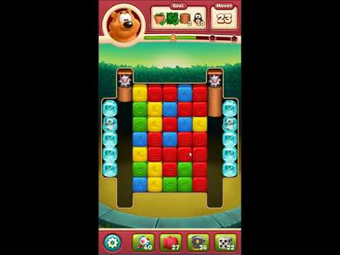 Toon Blast Level 2436 - NO BOOSTERS 🐻🐺🐱 | SKILLGAMING ✔️