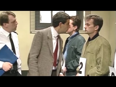 Mr. Bean Gets Mixed Up With a Real Thief - Present Continuous