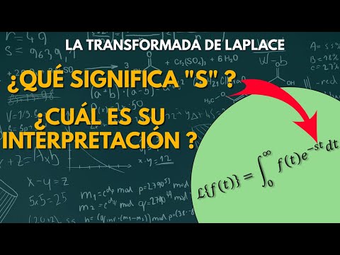 ¿QUÉ SIGNIFICA "S" EN LA TRANSFORMADA DE LAPLACE?