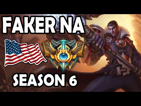 SKT T1 Faker JAYCE vs TRUNDLE TOP Ranked Challenger NA