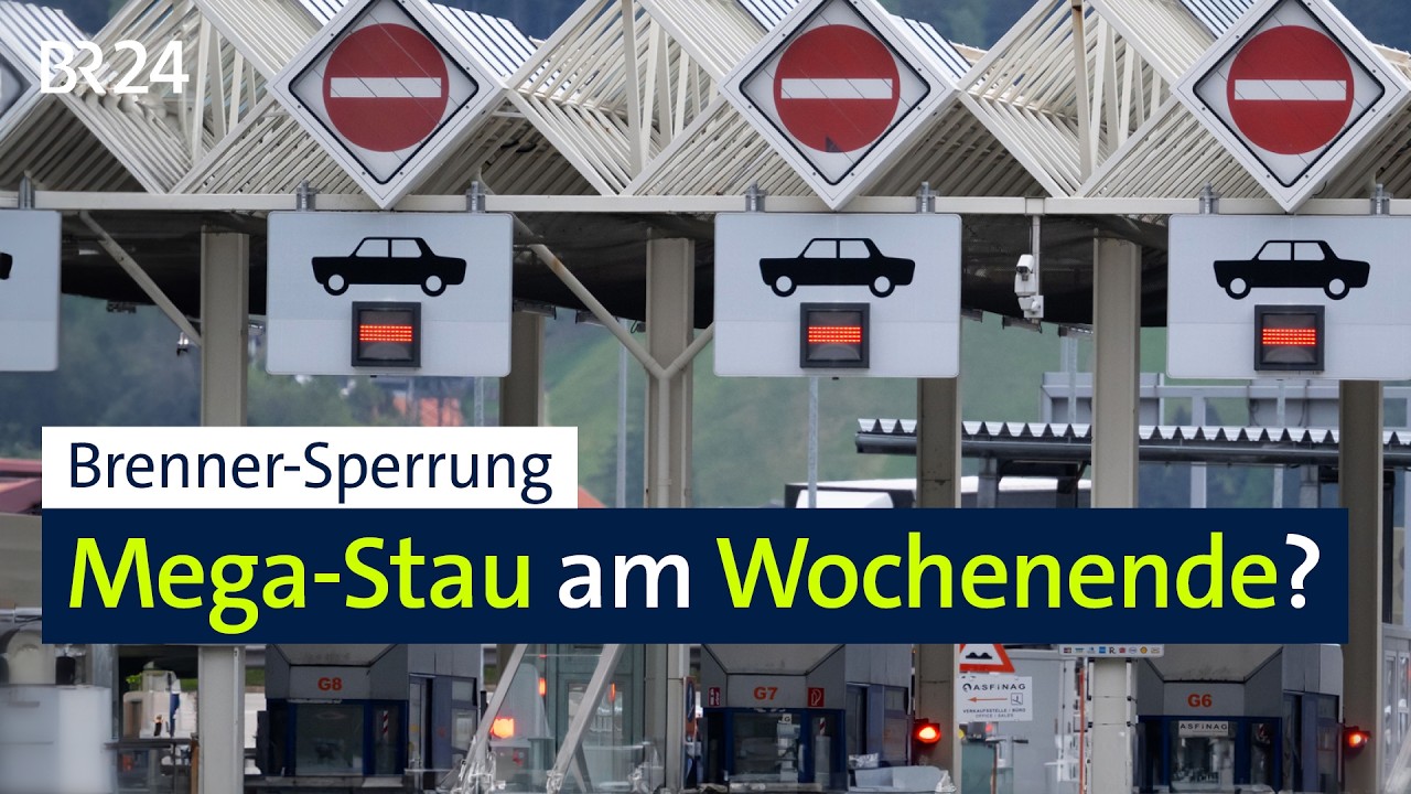 Demonstration: Brenner am Samstag gesperrt | BR24