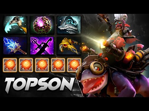 Topson Snapfire Hard Game - Dota 2 Pro Gameplay [Watch & Learn]
