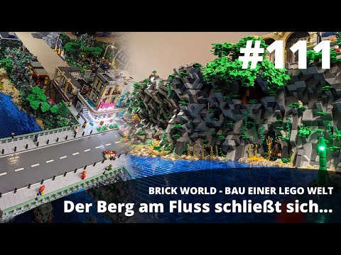 BRICK WORLD LEGO UPDATE (111) - The mountain by the river closes...