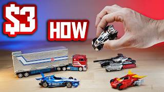 These Transformers are AWESOME for $3! Blokees Wheels- Shooting & Reviewing