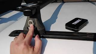Adding  Thule roof rack components to your Tacoma's camper shell